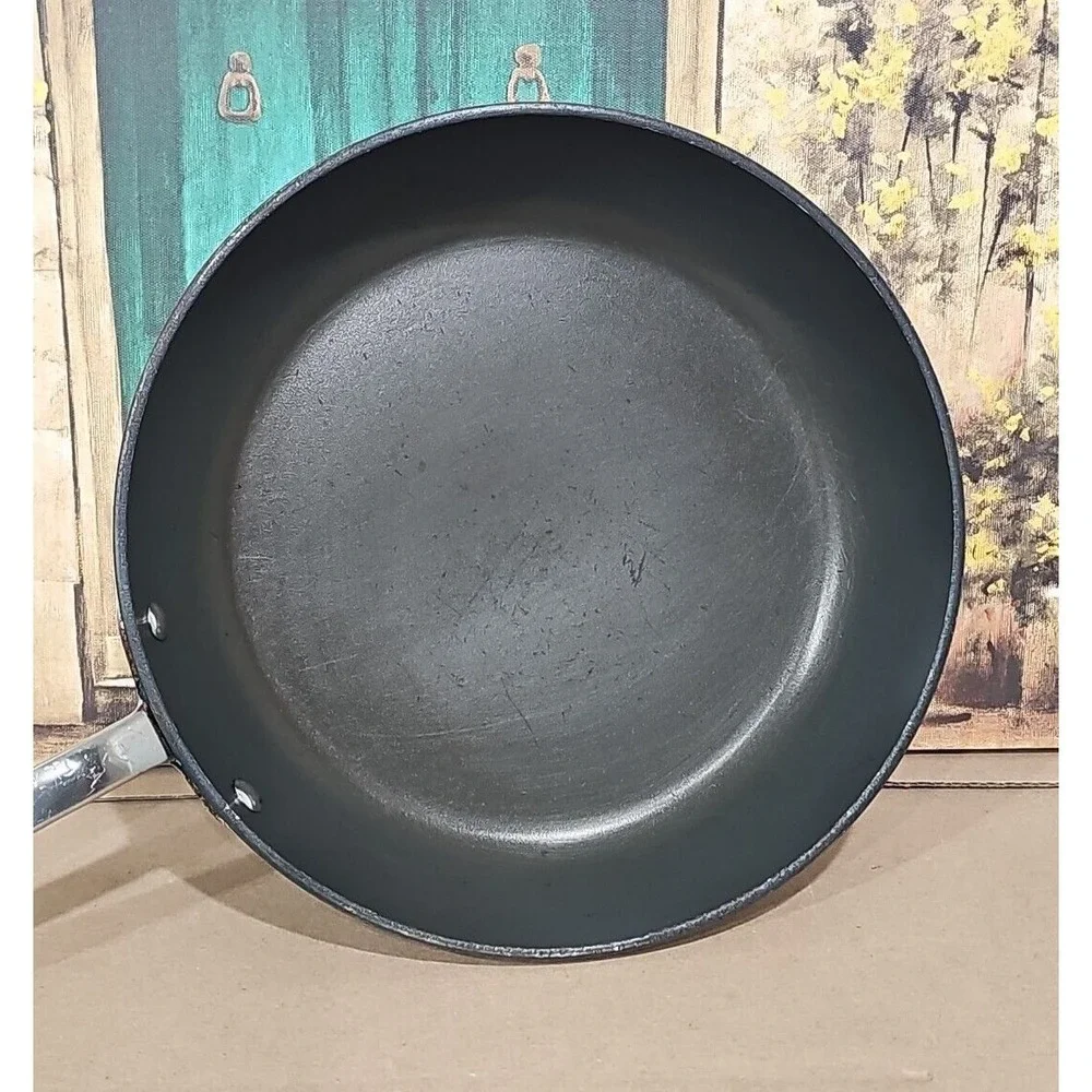 All Clad Metal Crafters 10.5 Inch Pan Black Frying Skillet
